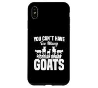 Nigerian Dwarf Goat Owner Design For Farmer - Too Many Goats Case for iPhone XS Max