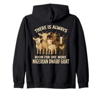 Nigerian Dwarf Goat Owner Nigerian Dwarf Goats Zip Hoodie