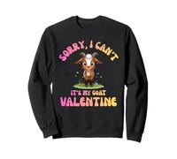 Nigerian Dwarf Goats mom Goat Mom Cute Valentine Goat Sweatshirt