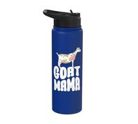 Nigerian Dwarf Goats mom Stainless Steel Insulated Water Bottle