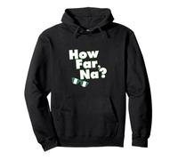 Nigerian Flag How Far Na Is Away For Naija Pullover Hoodie