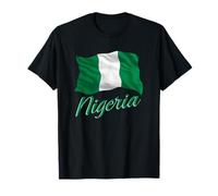 Nigerian Flag Of Nigeria Africa Men Women Kids T-Shirt