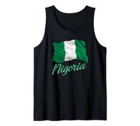 Nigerian Flag Of Nigeria Africa Men Women Kids Tank Top
