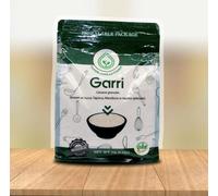 Nigerian Garri - Premium Quality Cassava Flakes | Authentic Garri for Eba, Soaking & African Dishes | Gluten-Free | Traditional West African Food (1kg) | Resealable pack