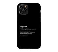 Nigerian Heritage Origin Message Culture Case for iPhone 11 Pro