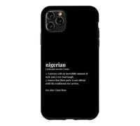 Nigerian Heritage Origin Message Culture Case for iPhone 11 Pro Max