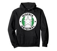 Nigerian Original Stuff | Nigeria Flag Stuff | Nigerian Pullover Hoodie