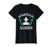 Nigerian Roots Nigerian Pride Crown Nigerian Queen Nigeria T-Shirt