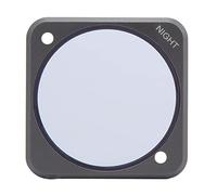 Night Action Camera Filter, Night Lightproof Pollution Filter for Action 2 Motion Camera,with Lens Filter Case,Portable Aluminum Alloy Optical Glass Sports Camera Lens Filter