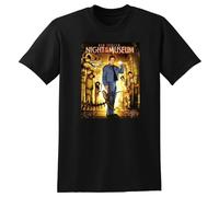 Night at The Museum T Shirt 4k bluray DVD Cover Poster tee Black M
