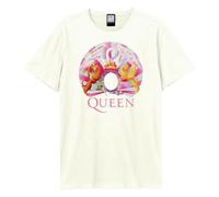 Night At The Opera Crest Queen T-Shirt Amplified White XXXL