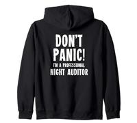 Night Auditor Zip Hoodie
