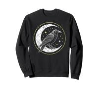 Night Black Bird Raven | Mystic Crow & Corvid Lovers Sweatshirt