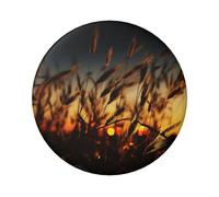 Night brown wheat Custom Pins 5 PCS, Personalized Photo Buttons, Metal Pinback Button Badges for Backpacks, Hats, Funny Backpack Pins Aesthetic Lapel Badge Pins Gifts for Men Women, One Size, Metal