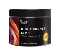 Night Burner GLP-1 - Support for Deep Sleep and Weight Loss with Carolean, Inulin Powder, Wakame Seaweed, Magnesium, Green Tea, Chrome - 135 g, Slimmium Sensilab