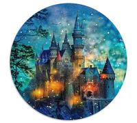 Night Castle 1000 Piece Jigsaw Puzzle for Women, Men European Architecture Colourful Jigsaws Challenge Games Creativity & Gift Giving 1000pcs (67.5x67.5cm)