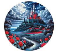 Night Castle 1000 Piece Jigsaw Puzzle for Women, Men European Architecture Colourful Jigsaws Challenge Games Great Gift 1000pcs (67.5x67.5cm)