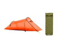 Night Cat 1 Person Tunnel Tent Ultralight and Self Inflating Mat for Camping and Trekking Outdoor