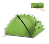 Night Cat 2 Man Tent Waterproof: Backpacking Tent 1 Person Nylon 15D PU5000mm Ultralight Portable Lightweight for Camping Trekking Hiking Outdoor