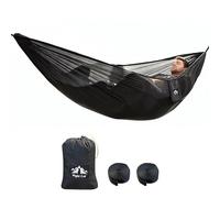 Night Cat Camping Hammock for 1 Person: Ultralight Portable Hammock for Travel Wild Outdoor