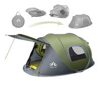 Night Cat Pop Up Tent 2 Person:2 Man Tent Waterproof Instant Camping Tent Backpack Trekking Outdoor for River Mountain