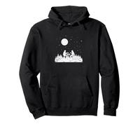Night Chess Match Pullover Hoodie