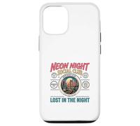 Night City Social Club Retro Urban Skyline Design Case for iPhone 12/12 Pro