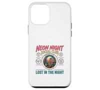 Night City Social Club Retro Urban Skyline Design Case for iPhone 12 mini