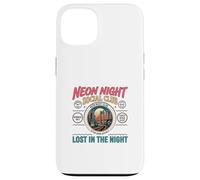 Night City Social Club Retro Urban Skyline Design Case for iPhone 13