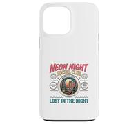 Night City Social Club Retro Urban Skyline Design Case for iPhone 13 Pro Max