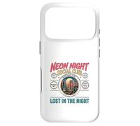 Night City Social Club Retro Urban Skyline Design Case for iPhone 17 Pro
