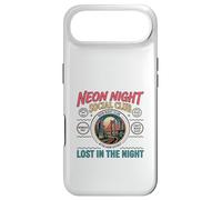 Night City Social Club Retro Urban Skyline Design Case for iPhone Air