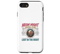Night City Social Club Retro Urban Skyline Design Case for iPhone SE (2020) / 7/8