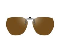 Night Clear Driving Glasses,Polarized Anti Glare Clip On Lens - Night Vision Glasses | for Camping Sports Cycling Biking Riding Fishing Motorcycle Bike Hiking Outdoor