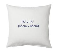 Night Comfort Anti Allergy Polyester Filled Cushion Inner Pads Extremely Filled Insert (18" x 18" inches/ 45cm x 45cm), Pack Of 2