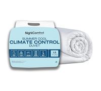 Night Comfort Anti Allergy Summer Breeze Luxury Microfibre Light Hollow Fibre Duvet (1.5 Tog, Single)