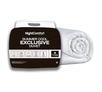 Night Comfort Exclusive Collection 3 TOG Summer Cool Duvet Single Size - Anti Allergy Microfiber with Fluffy Hollowfibre Filling Quilt for Luxury Bedding