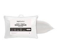 Night Comfort Exclusive Collections Super Soft High Thread Microfiber Cover Hypoallergenic Hollowfibre Pillow (Pack of 1, Medium Suppot)
