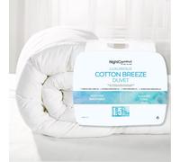 Night Comfort Luxurious Summer Cool Cotton Breeze King 1.5 Tog Anti-allergy Hollowfiber Duvet
