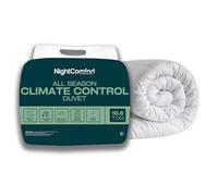 Night Comfort OH-SO WARM 10.5 Tog Duvet - Winter Quilt Single Double King Size Super King (White, Double - 200cm x 200cm)