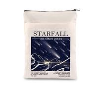 Night Court Reader Book Sleeve Starfall Inspired Gift SJM Reader Book Cover with Zipper Shooting Stars Lover Gift (Starfall BM)