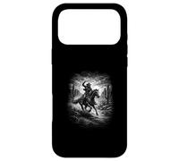 Night Cowboy On Galloping Horse Desert Trail Case for iPhone 17 Pro Max