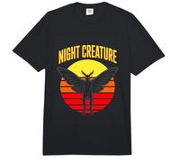 Night Creature Retro Horror Mothman Cryptid Comfort Colors Adult Heavyweight T-Shirt