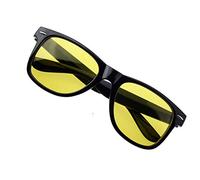 Night Driving Glasses, Polarised Sunglasses Night Vision Goggles Yellow Lenses Anti Glare UV380 Protection Enhanced Visibility Comfort Lightweight Unisex for Nighttime Driving Fishing Skiing Cycling