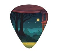 night Durable guitar picks - three thicknesses of thin, medium and thick are available, suitable for guitar, bass, electric guitar and ukulele