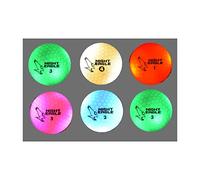 Night Eagle CV LED Golf Balls - Light Activated - No Timer - 6 Pack (7 Color Ball 6 Pack)