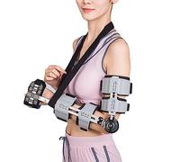 Night Elbow Sleep Support Immobilizer,Adjustable Splint for Ulnar Nerve, Tennis,Tendonitis,Post Op(Left)
