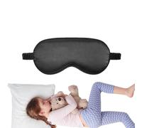 Night Eye Cover - Blackout Sleep Veil, Soft Adjustable Blindfold | Travel Rest Eyeshade, Elastic Strap Design, Comfortable Light Blocking, Train Flights Offices Nap, Women Men Relaxation Use