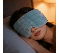 Night Eyeshade | Compact Breathable - Traveling Eye Blanket for Sleeping - for Home Road Trip Airplanes Trains Women Men Teens