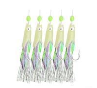 Night Fishing Hook Rig 5pcs Luminous Beads Glow(1#)